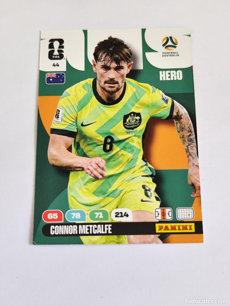 Cromos de F&uacute;tbol: FIFA WORLD CUP 2026 PANINI ADRENALYN XL 44 CONNOR METCALFE - HERO AUSTRALIA