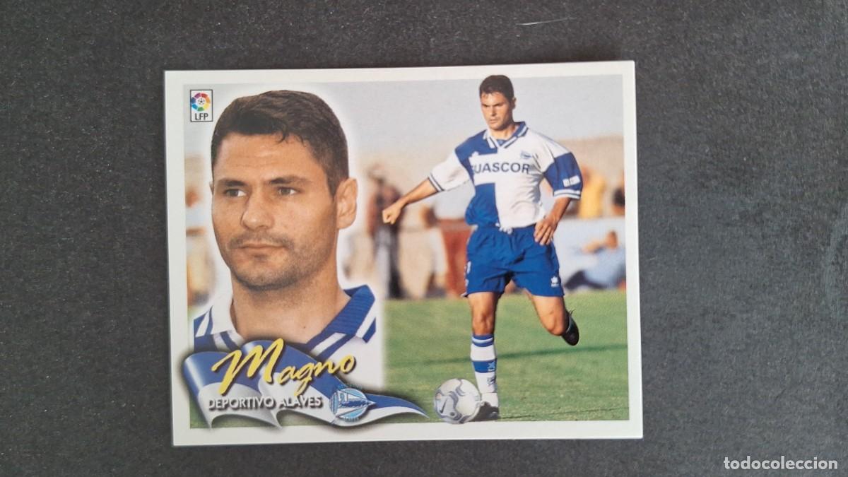 Cromos de F&uacute;tbol: L5 MAGNO DEPORTIVO ALAVES LIGA ESTE 2000 2001 00 01 NUNCA PEGADO SIN PEGAR