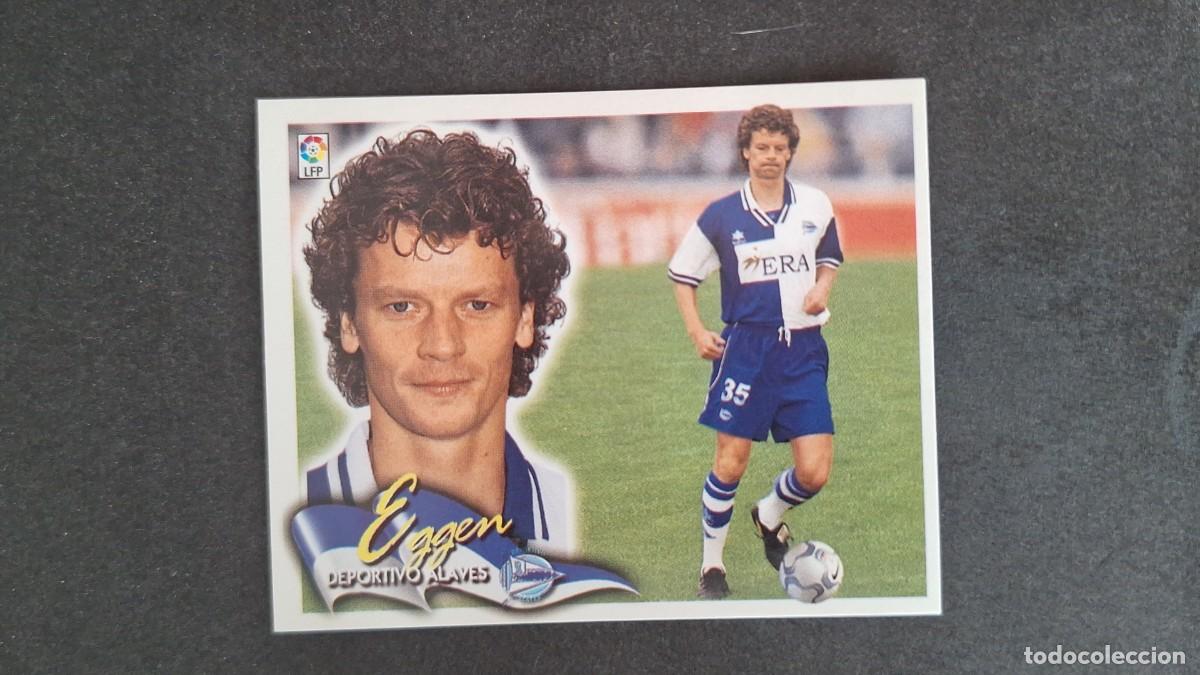 Cromos de F&uacute;tbol: L5 EGGEN DEPORTIVO ALAVES LIGA ESTE 2000 2001 00 01 NUNCA PEGADO SIN PEGAR