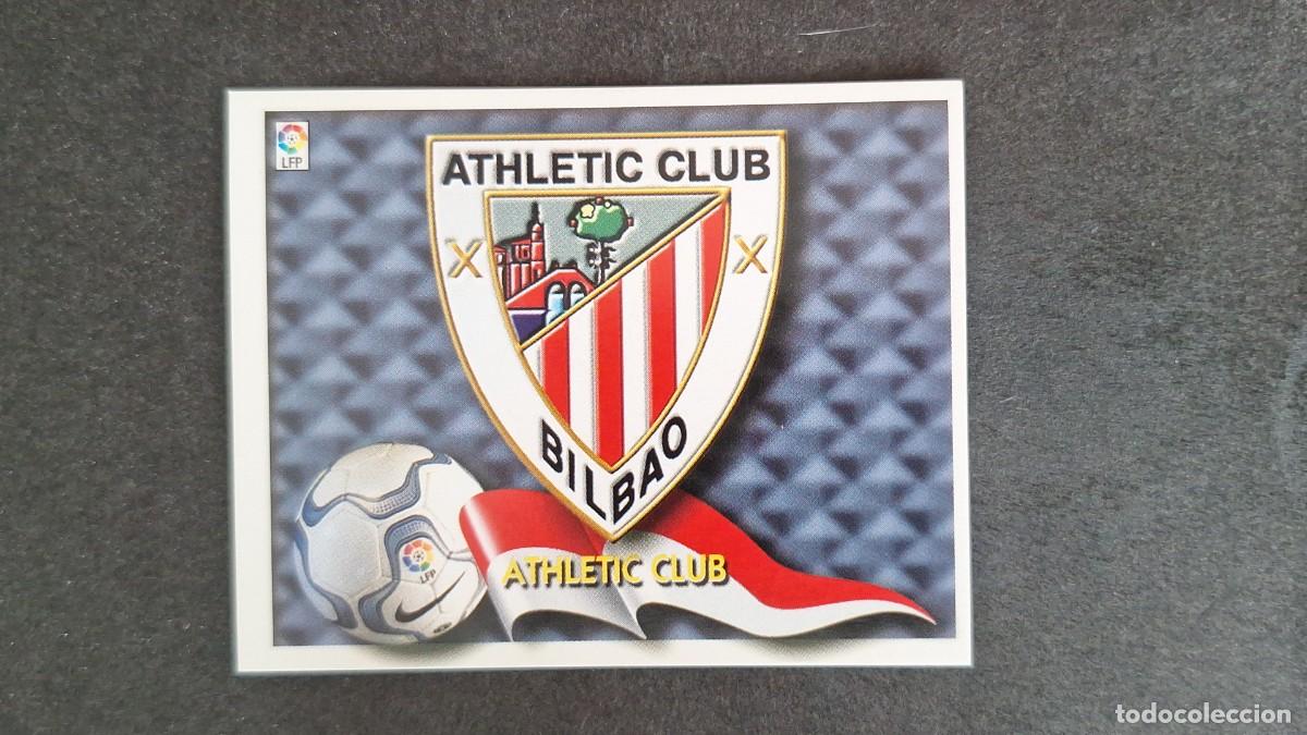 Figurine di Calcio: L5 ESCUDO ATHLETIC CLUB DE BILBAO LIGA ESTE 2000 2001 00 01 NUNCA PEGADO SIN PEGAR