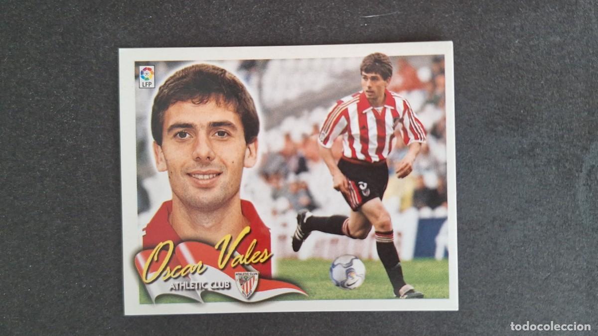 Cartes &agrave; collectionner de Football: L5 OSCAR VALES ATHLETIC CLUB DE BILBAO LIGA ESTE 2000 2001 00 01 NUNCA PEGADO SIN PEGAR