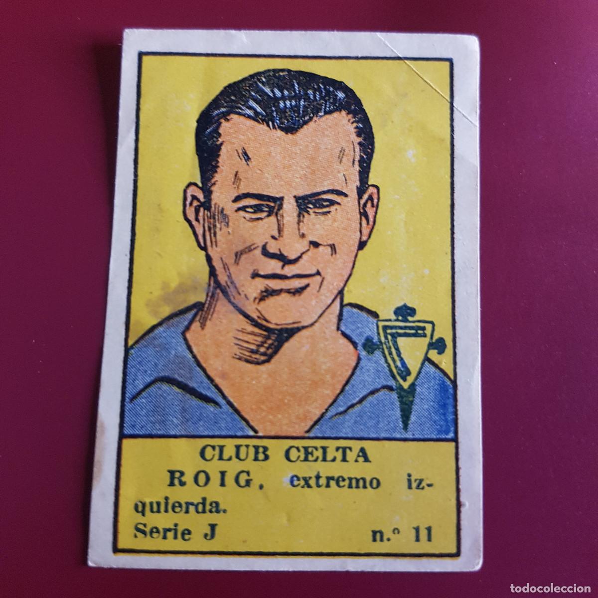Cartes &agrave; collectionner de Football: VALENCIANA - DEPORTES E INSTRUCCION 1941 - 41 - CELTA - SERIE J - ROIG 11 - RECUPERADO