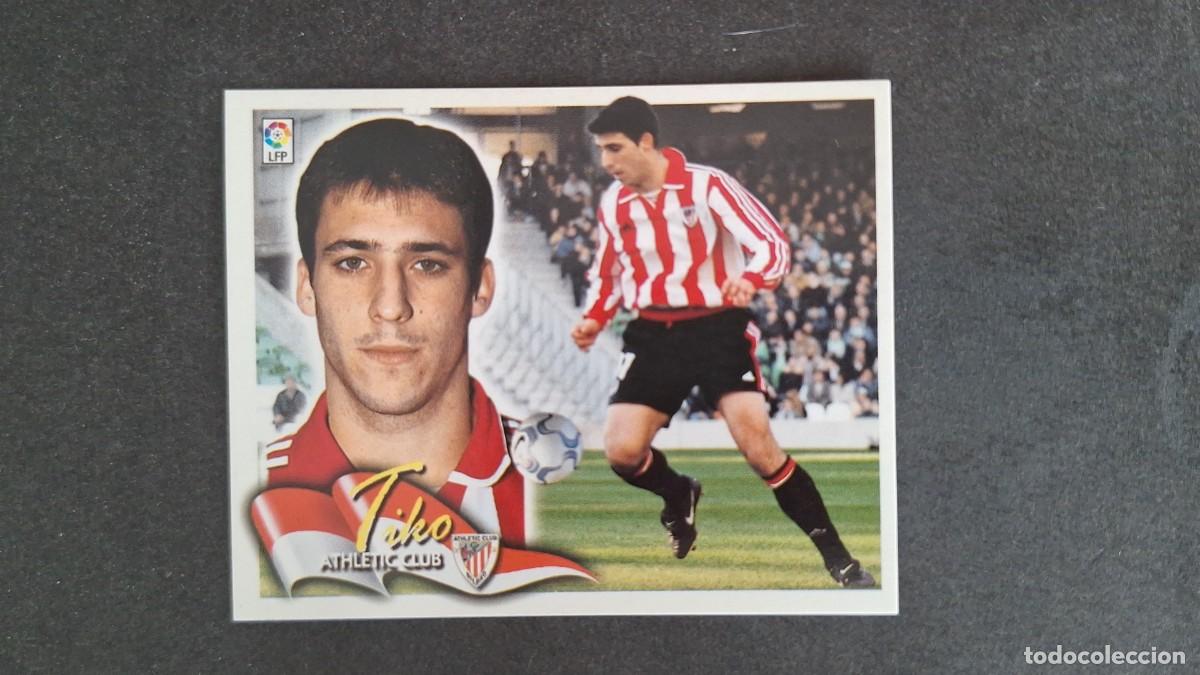 Cartes &agrave; collectionner de Football: L5 TIKO ATHLETIC CLUB DE BILBAO LIGA ESTE 2000 2001 00 01 NUNCA PEGADO SIN PEGAR