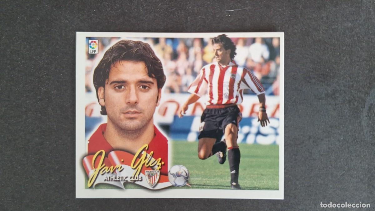 Cartes &agrave; collectionner de Football: L5 JAVI GONZALEZ ATHLETIC CLUB DE BILBAO LIGA ESTE 2000 2001 00 01 NUNCA PEGADO SIN PEGAR