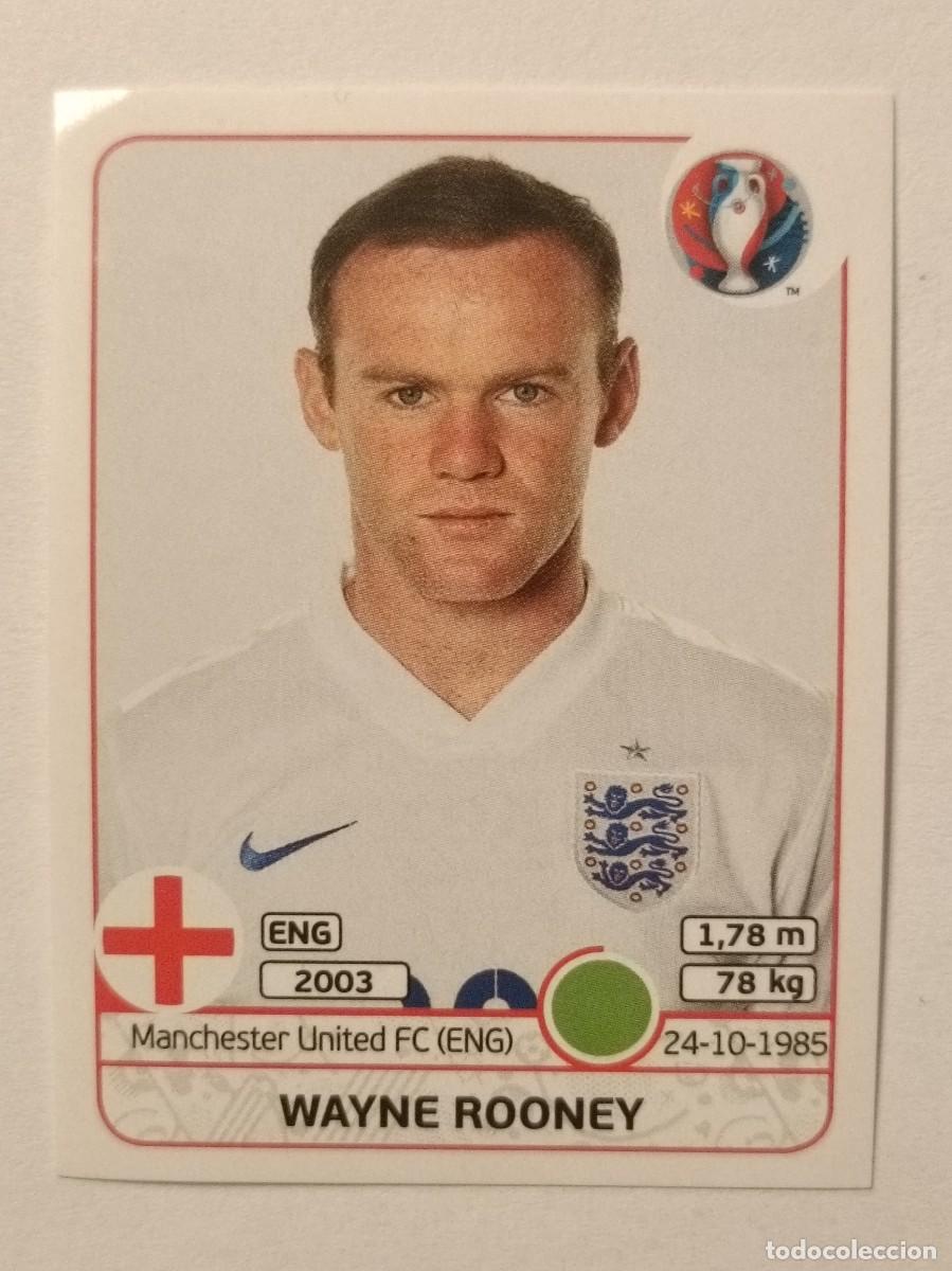 Cartes &agrave; collectionner de Football: #145 WAYNE ROONEY (INGLATERRA) EURO FRANCIA 2016 PANINI