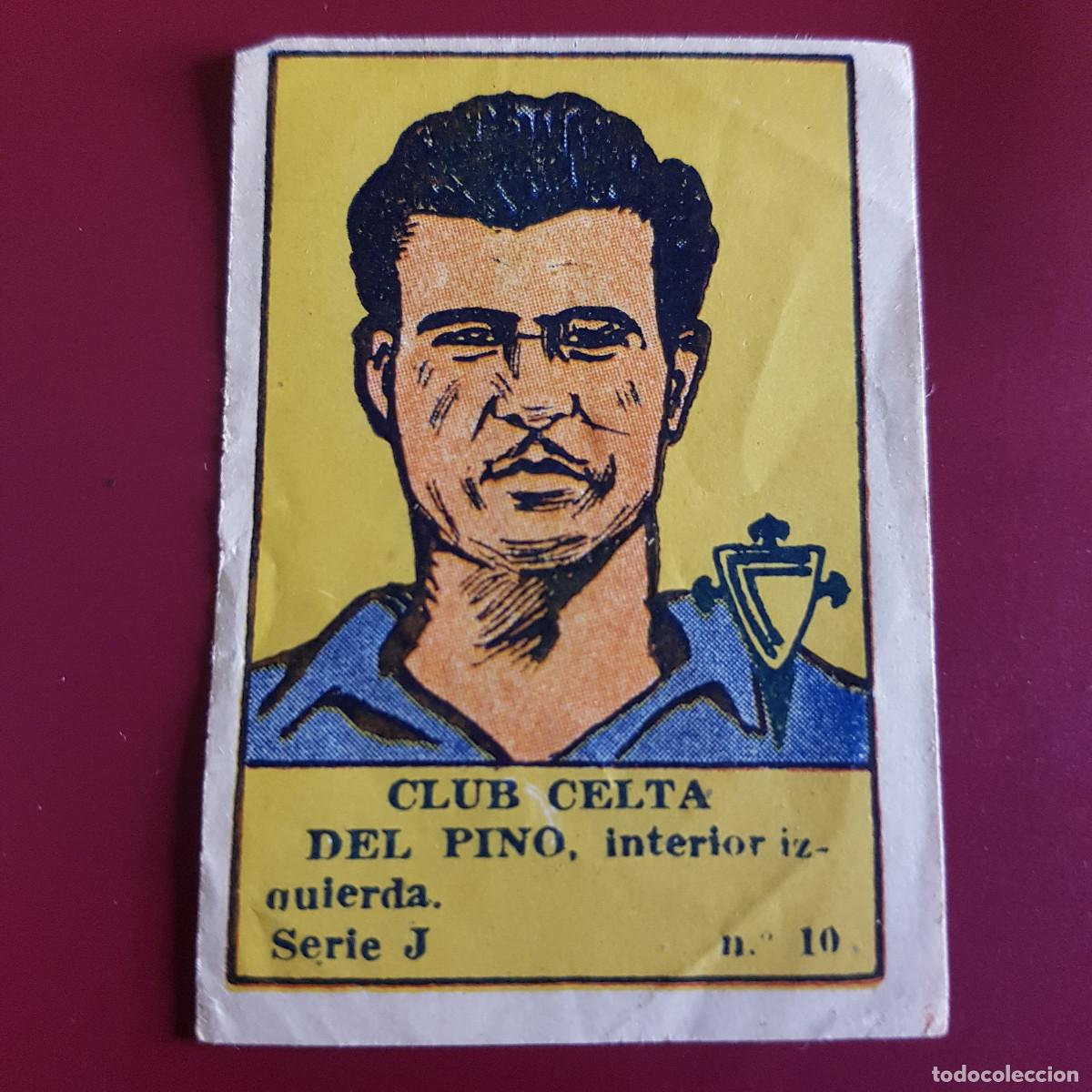 Cartes &agrave; collectionner de Football: VALENCIANA - DEPORTES E INSTRUCCION 1941 - 41 - CELTA - SERIE J - DEL PINO 10 - RECUPERADO