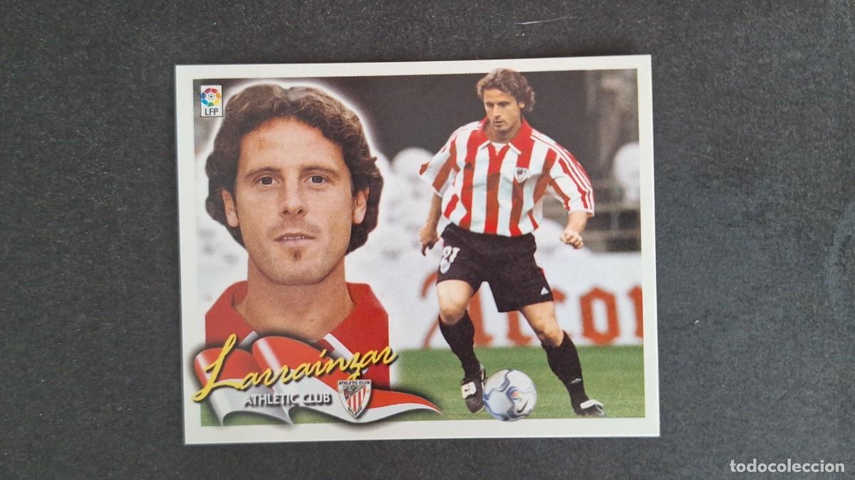 Cromos de F&uacute;tbol: L5 LARRAINZAR ATHLETIC CLUB DE BILBAO LIGA ESTE 2000 2001 00 01 NUNCA PEGADO SIN PEGAR