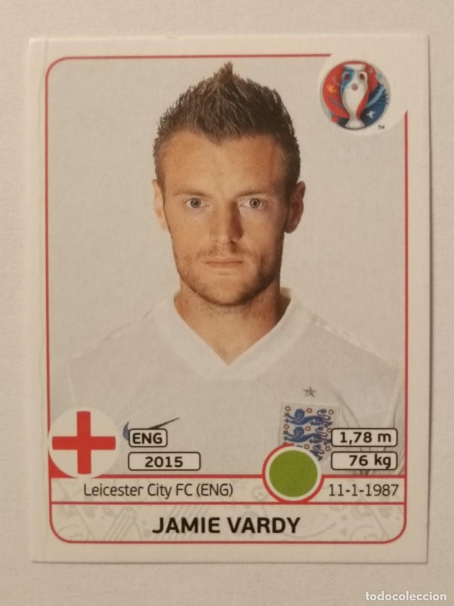 Cromos de F&uacute;tbol: #147 JAMIE VARDY (INGLATERRA) EURO FRANCIA 2016 PANINI