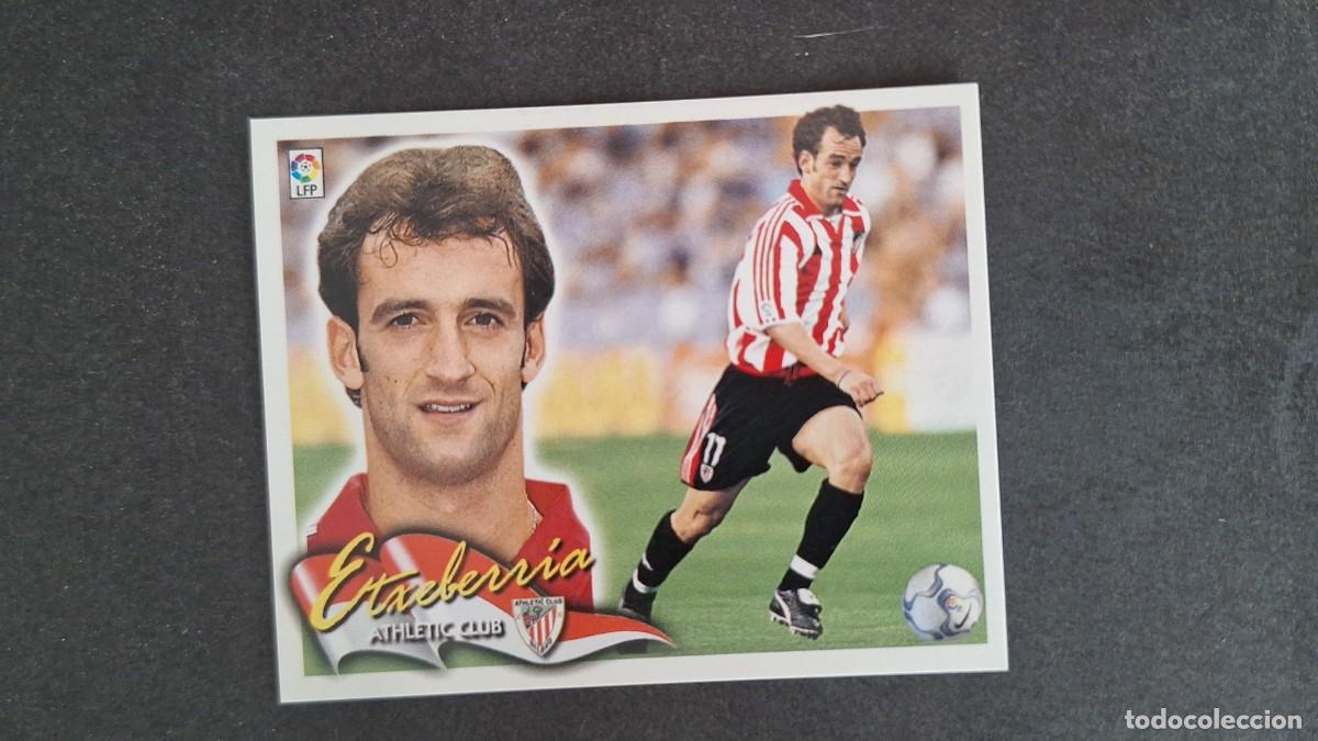Cromos de F&uacute;tbol: L5 ETXEBERRIA ATHLETIC CLUB DE BILBAO LIGA ESTE 2000 2001 00 01 NUNCA PEGADO SIN PEGAR