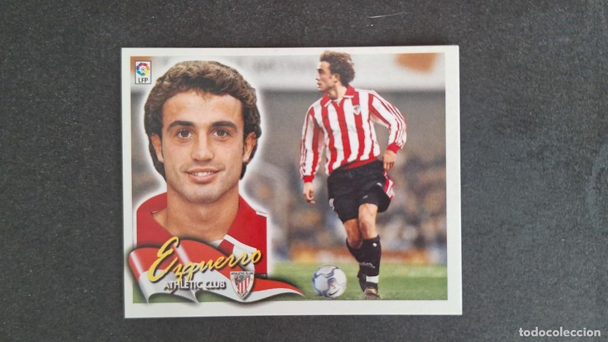 Cartes &agrave; collectionner de Football: L5 EZQUERRO ATHLETIC CLUB DE BILBAO LIGA ESTE 2000 2001 00 01 NUNCA PEGADO SIN PEGAR
