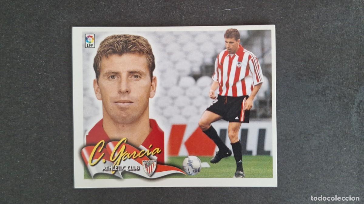 Cartes &agrave; collectionner de Football: L5 CARLOS GARCIA ATHLETIC CLUB DE BILBAO LIGA ESTE 2000 2001 00 01 NUNCA PEGADO SIN PEGAR