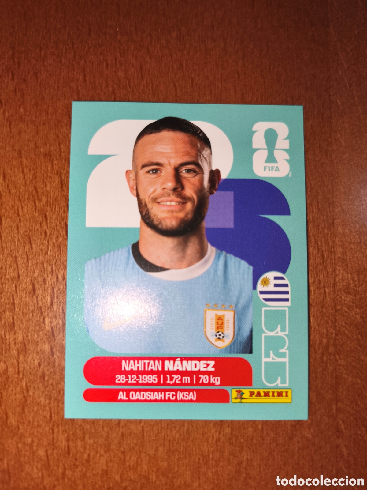 Cartes &agrave; collectionner de Football: URU9 Nahitan Nandez Fifa World Cup 2026 Uruguay