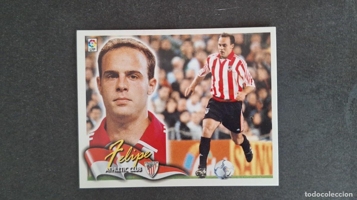 Fu&szlig;ball-Sticker: L5 FELIPE ATHLETIC CLUB DE BILBAO LIGA ESTE 2000 2001 00 01 NUNCA PEGADO SIN PEGAR