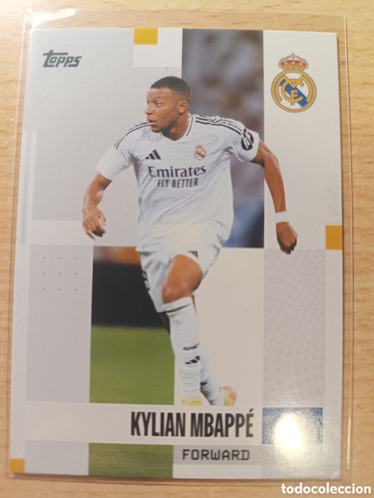 Cromos de F&uacute;tbol: 19 KYLIAN MBAPPE TEAM SET REAL MADRID TOPPS 2024 2025 24 25
