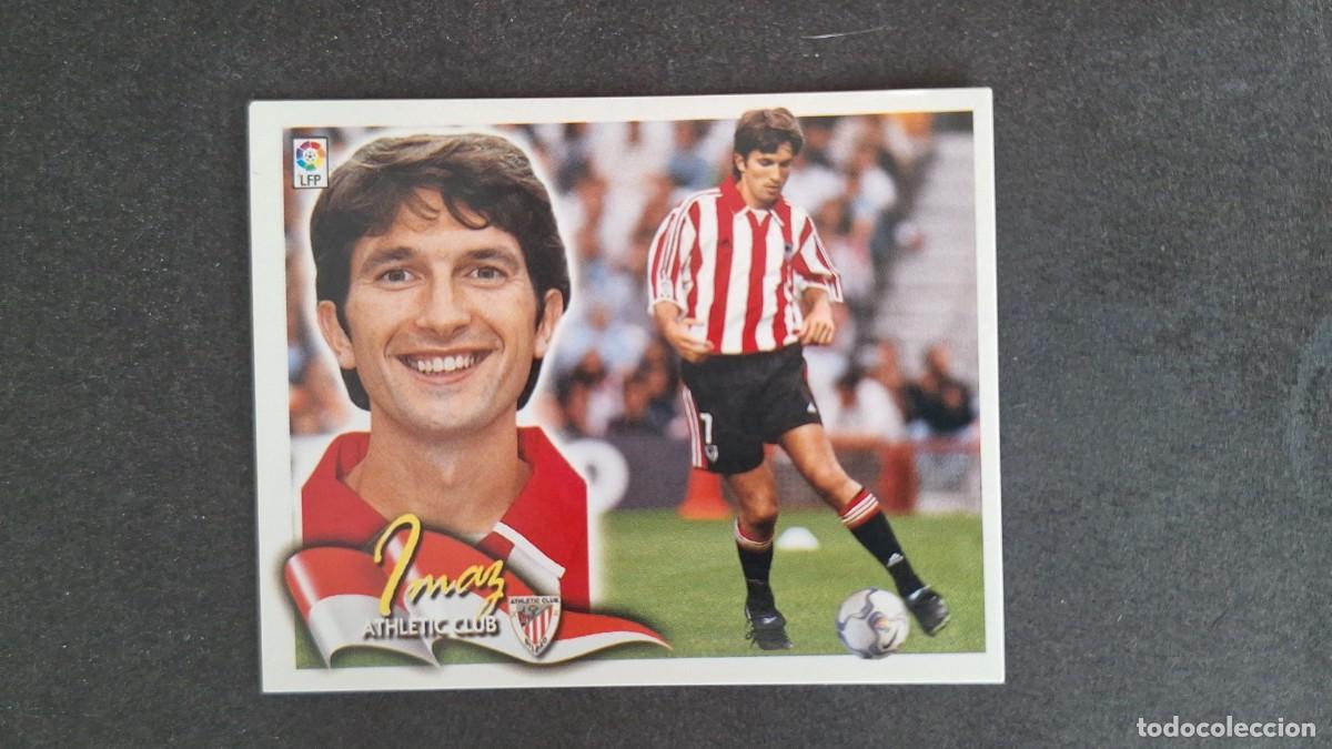 Cromos de F&uacute;tbol: L5 IMAZ ATHLETIC CLUB DE BILBAO LIGA ESTE 2000 2001 00 01 NUNCA PEGADO SIN PEGAR