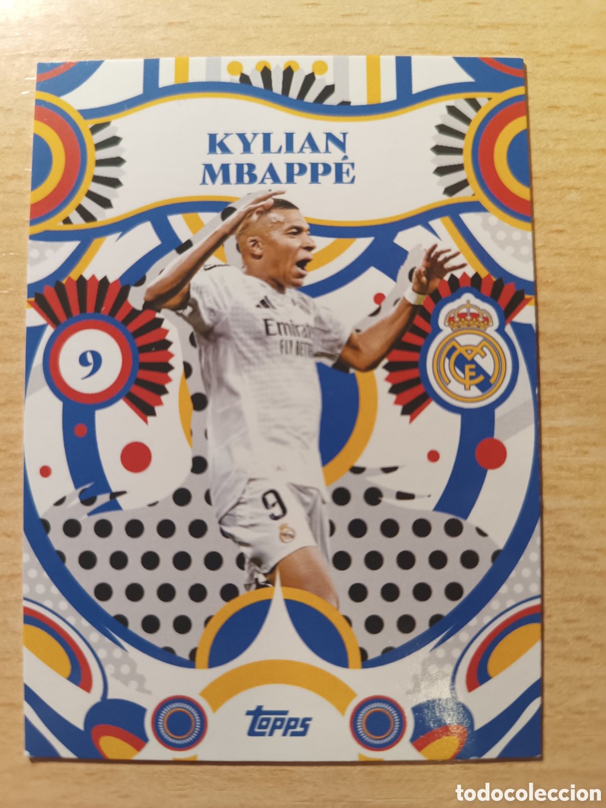 Cromos de F&uacute;tbol: 27 KYLIAN MBAPPE FLAMENCO TEAM SET REAL MADRID 2024 2025 24 25