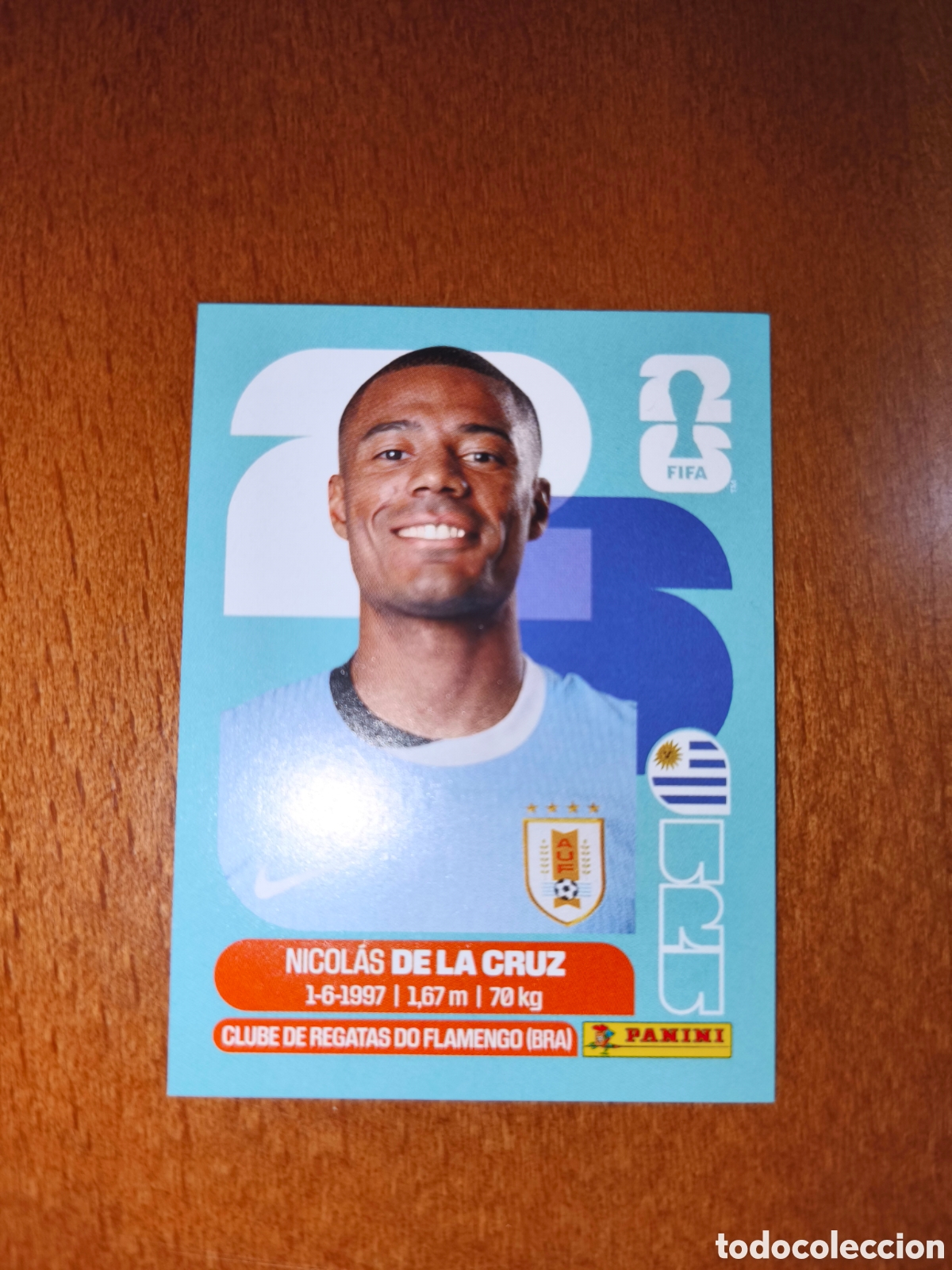 Cromos de F&uacute;tbol: URU15 Nicol&aacute;s De La Cruz Fifa World Cup 2026 Uruguay