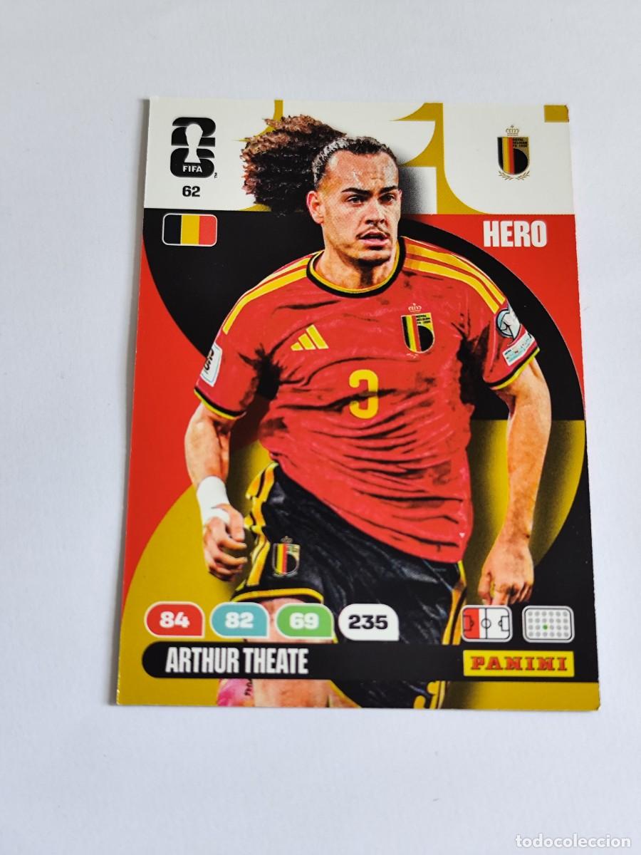 Cromos de F&uacute;tbol: FIFA WORLD CUP 2026 PANINI ADRENALYN XL 62 ARTHUR THEATE - HERO BELGIUM