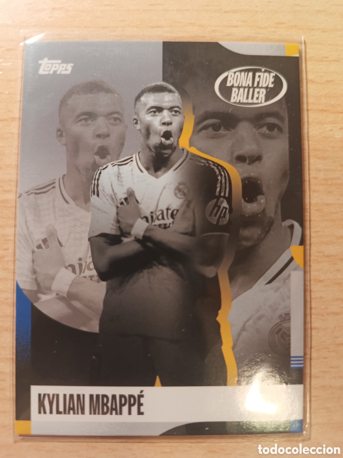 Cromos de F&uacute;tbol: 47 KYLIAN MBAPPE BONA FIDE BALLER TEAM SET REAL MADRID 2024 2025 TOPPS 24 25