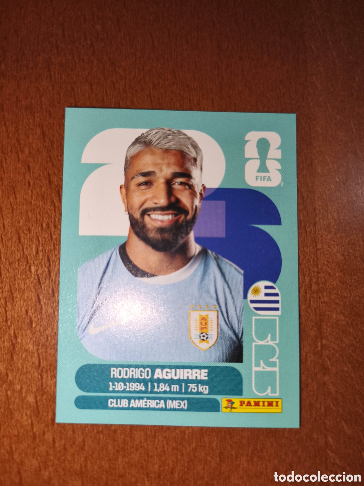 Cromos de F&uacute;tbol: URU19 Rodrigo Aguirre Fifa World Cup 2026 Uruguay