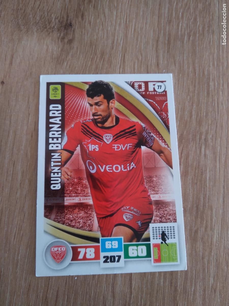 Cromos de F&uacute;tbol: 77 BERNARD DIJON CROMO FUTBOL PANINI LIGA FRANCIA 2016-2017 FOOT LIGUE 1 ADRENALYN 16-17