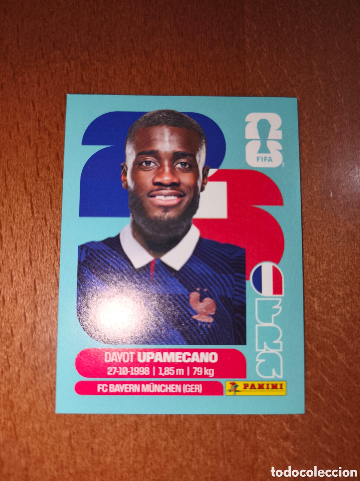 Cromos de F&uacute;tbol: FRA7 Dayot Upamecano Fifa World Cup 2026 Francia