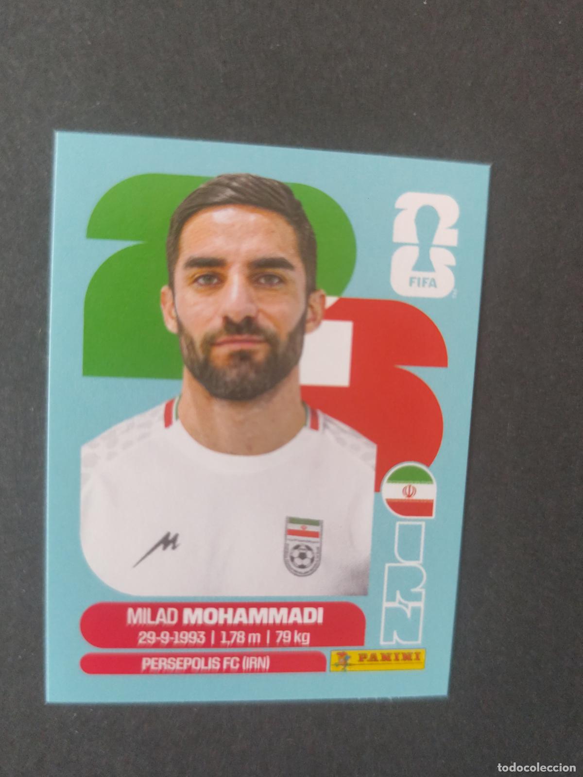 Fu&szlig;ball-Sticker: IRN5 MILAD MOHAMMADI 5 IR&Aacute;N MUNDIAL FIFA WORLD CUP 2026 STICKER PANINI SIN PEGAR