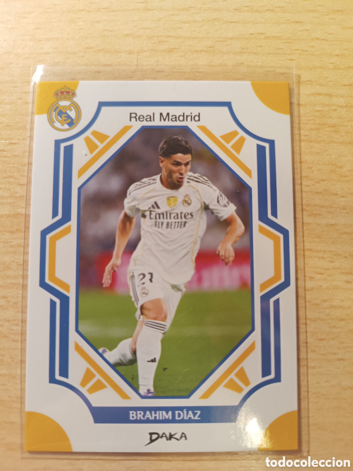 Fu&szlig;ball-Sticker: RM 3 B BRAHIM DIAZ DAKA AUDIENCE REAL MADRID 2025 2026 25 26