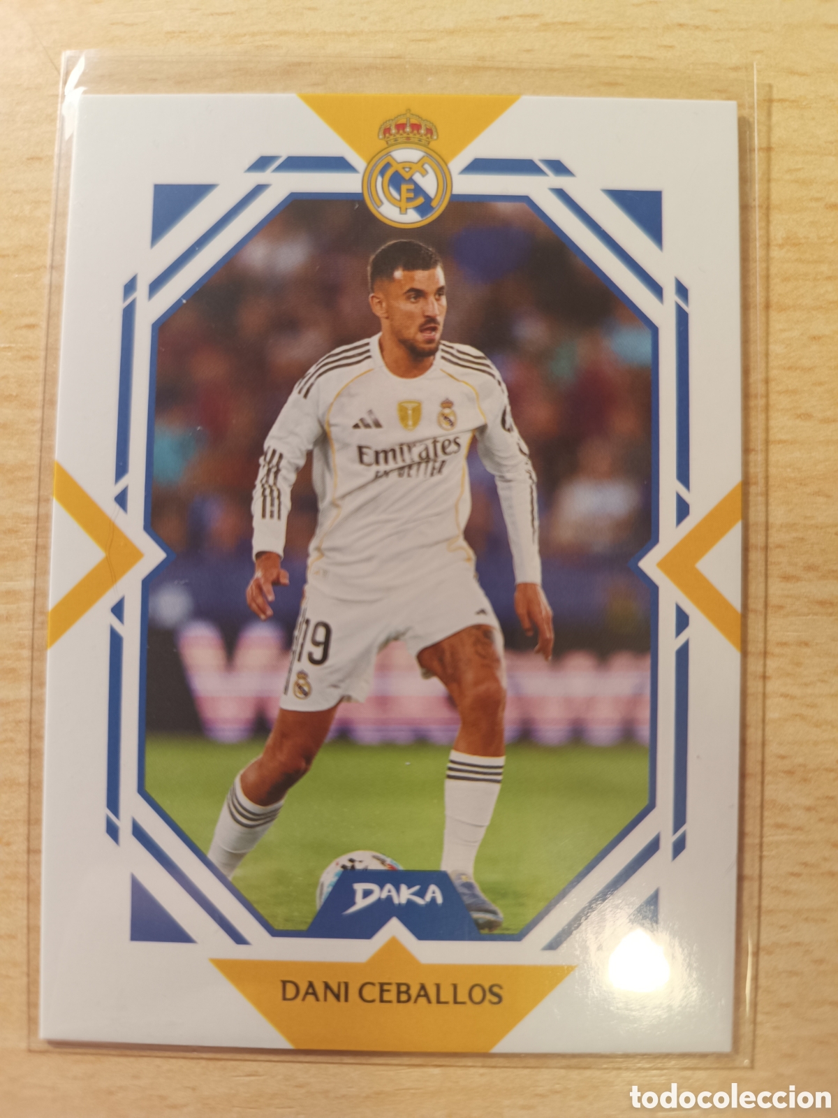 Cromos de f&uacute;tbol: RM 11 A DANI CEBALLOS DAKA AUDIENCE REAL MADRID 2025 2026 25 26