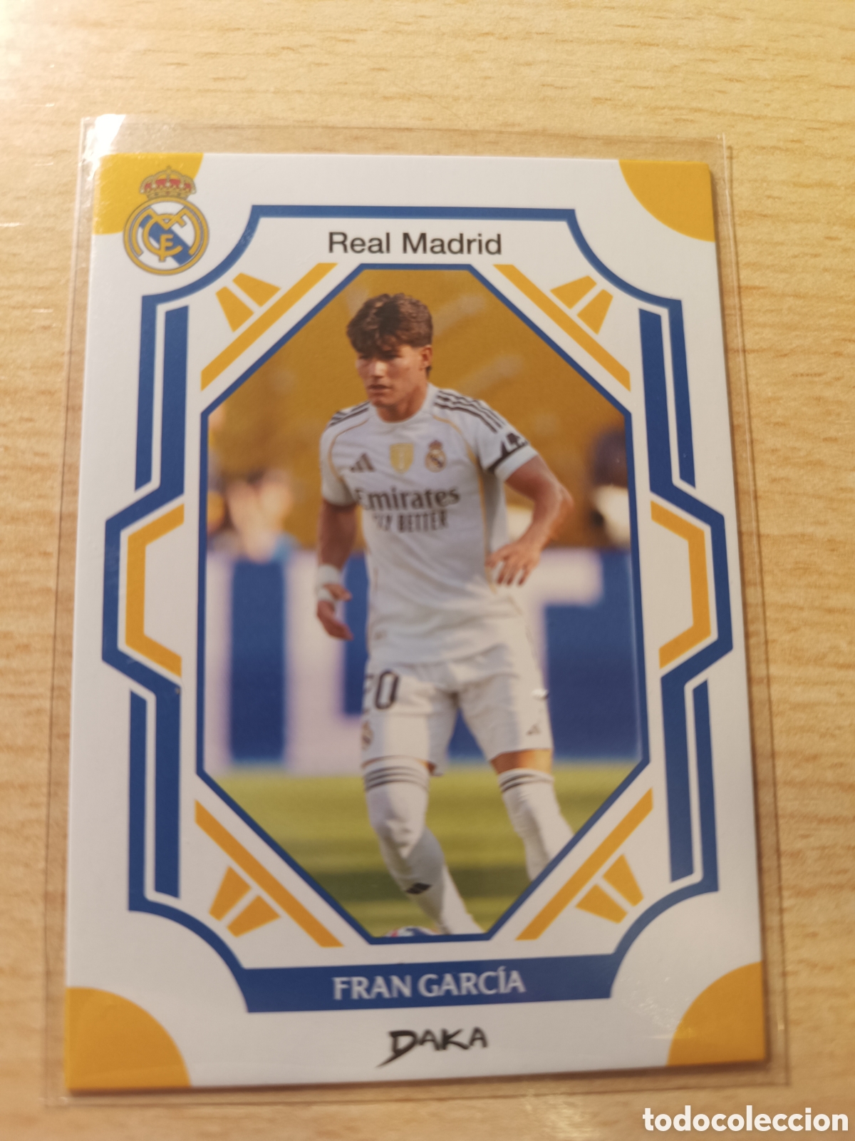 Cromos de f&uacute;tbol: RM 20 B FRAN GARCIA DAKA AUDIENCE REAL MADRID 2025 2026 25 26