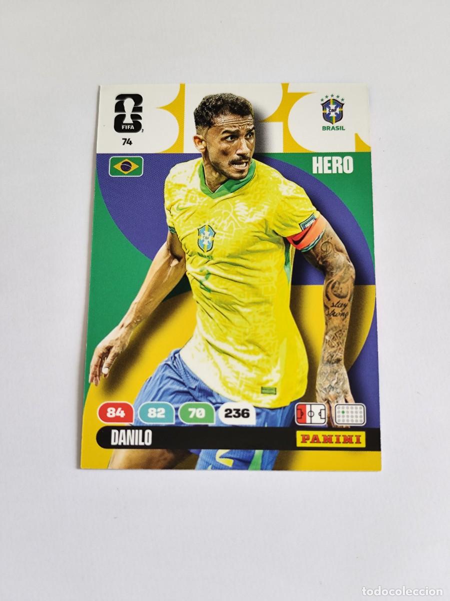 Figurine di Calcio: FIFA WORLD CUP 2026 PANINI ADRENALYN XL 74 DANILO - HERO BRASIL