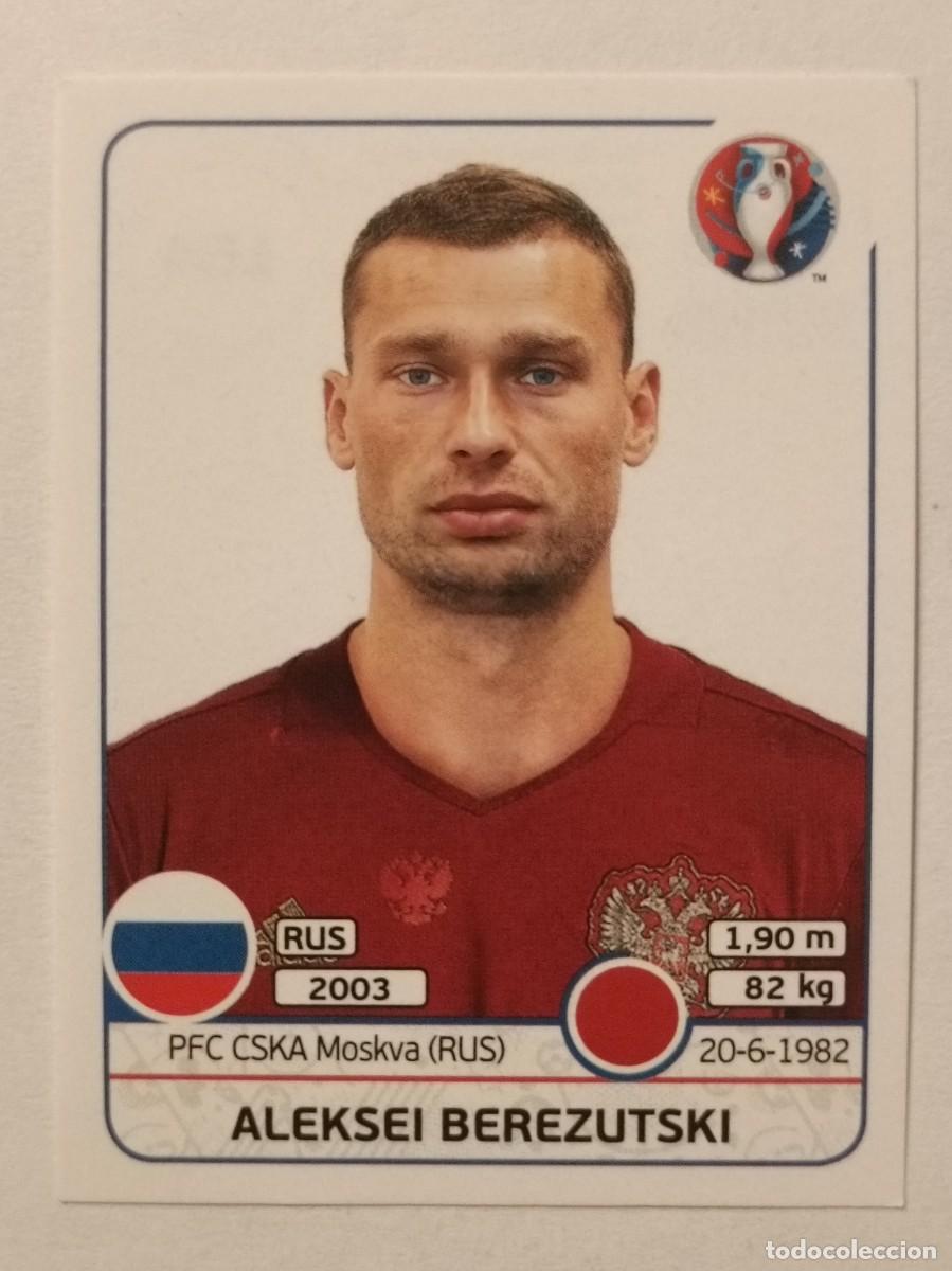Figurine di Calcio: #164 ALEKSEI BEREZUTSKI (RUSIA) EURO FRANCIA 2016 PANINI