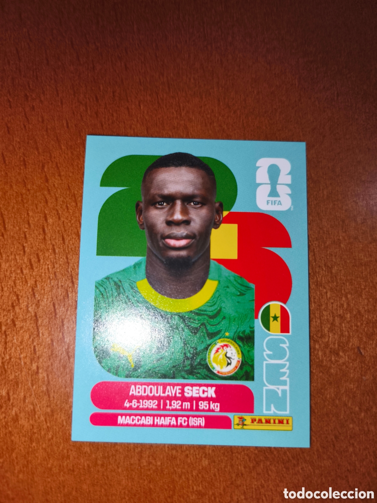 Cromos de F&uacute;tbol: SEN5 Abdoulaye Seck Fifa World Cup 2026 Senegal
