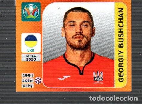 Figurine di Calcio: CROMO DE EDITOR TOURNAMENT Y PANINI DE UEFA EURO 2020 ukr N&ordm; 324 NO ESTUVO PEGADO