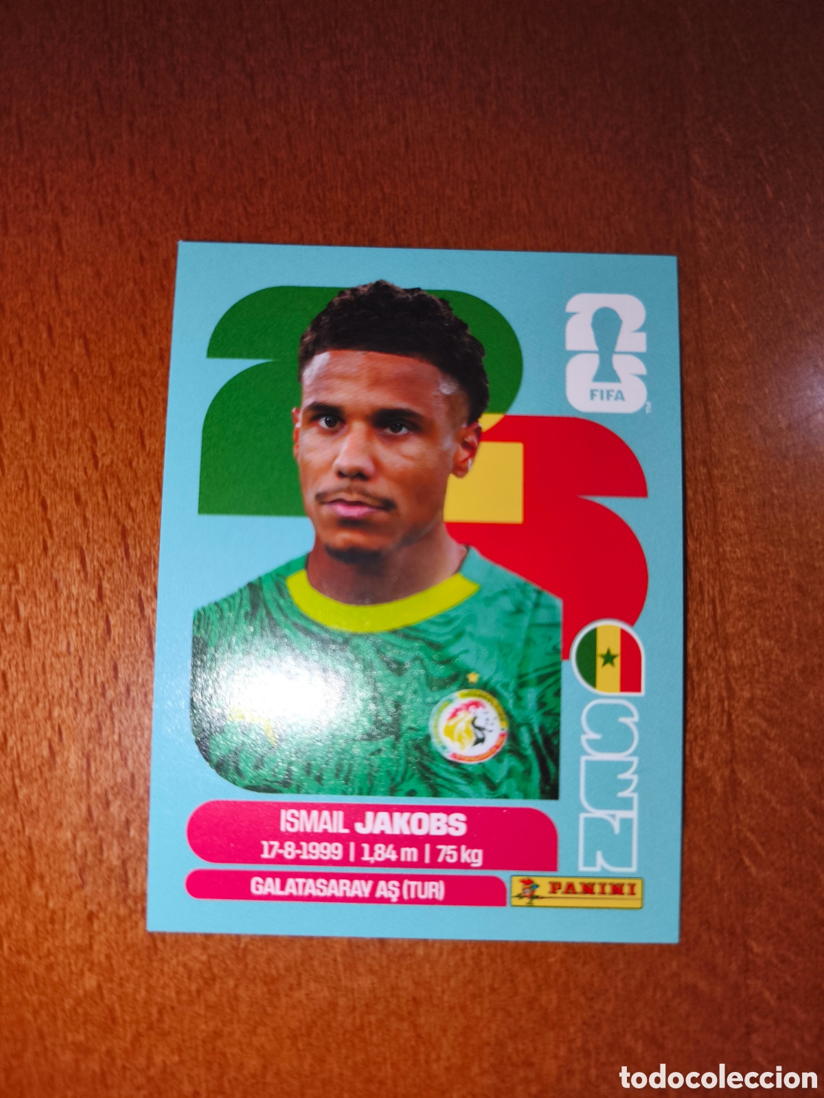 Figurine di Calcio: SEN6 Ismail Jakobs Fifa World Cup 2026 Senegal