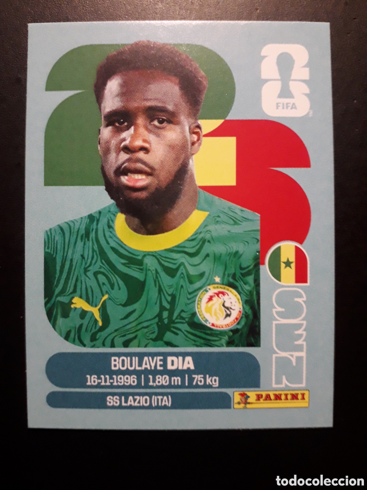Cartes &agrave; collectionner de Football: DIA SENEGAL SEN 17 MUNDIAL F&Uacute;TBOL 2026 FIFA WORLD CUP PANINI SIN PEGAR PEDIDO M&Iacute;NIMO 3&euro;