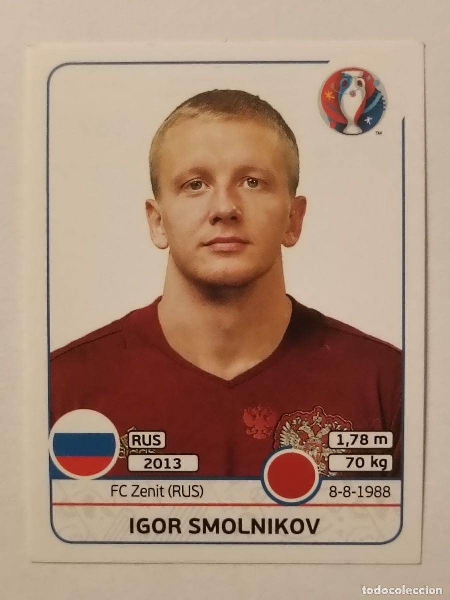 Cromos de F&uacute;tbol: #167 IGOR SMOLNIKOV (RUSIA) EURO FRANCIA 2016 PANINI