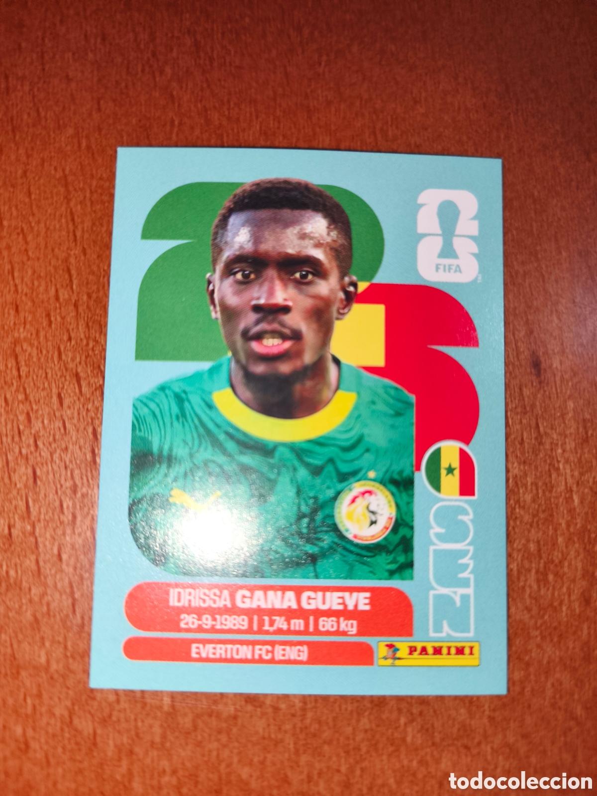 Cromos de F&uacute;tbol: SEN9 Idrissa Gana Gueye Fifa World Cup 2026 Senegal