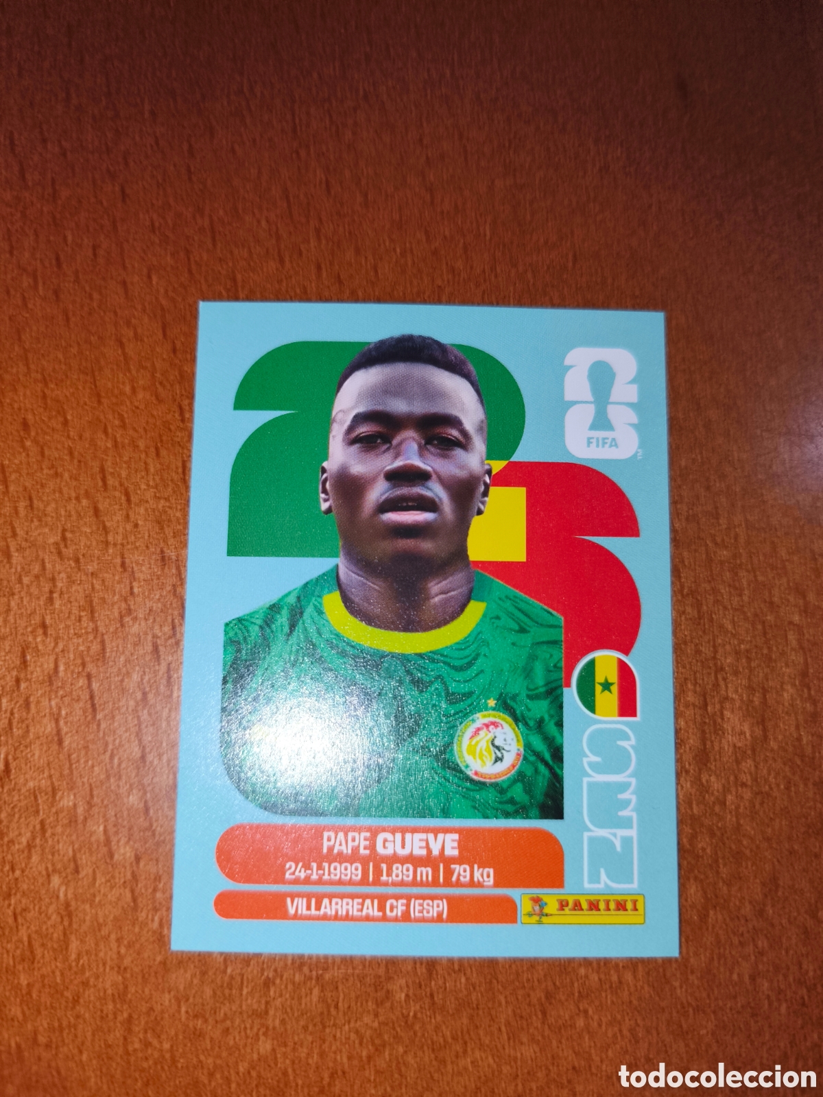 Cromos de F&uacute;tbol: SEN11 Pape Gueye Fifa World Cup 2026 Senegal