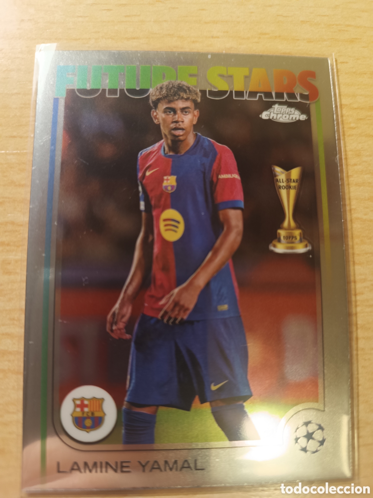 Cromos de Futebol: 27 LAMINE YAMAL FUTURE STARS FC BARCELONA TOPPS CHROME 2024 2025 24 25