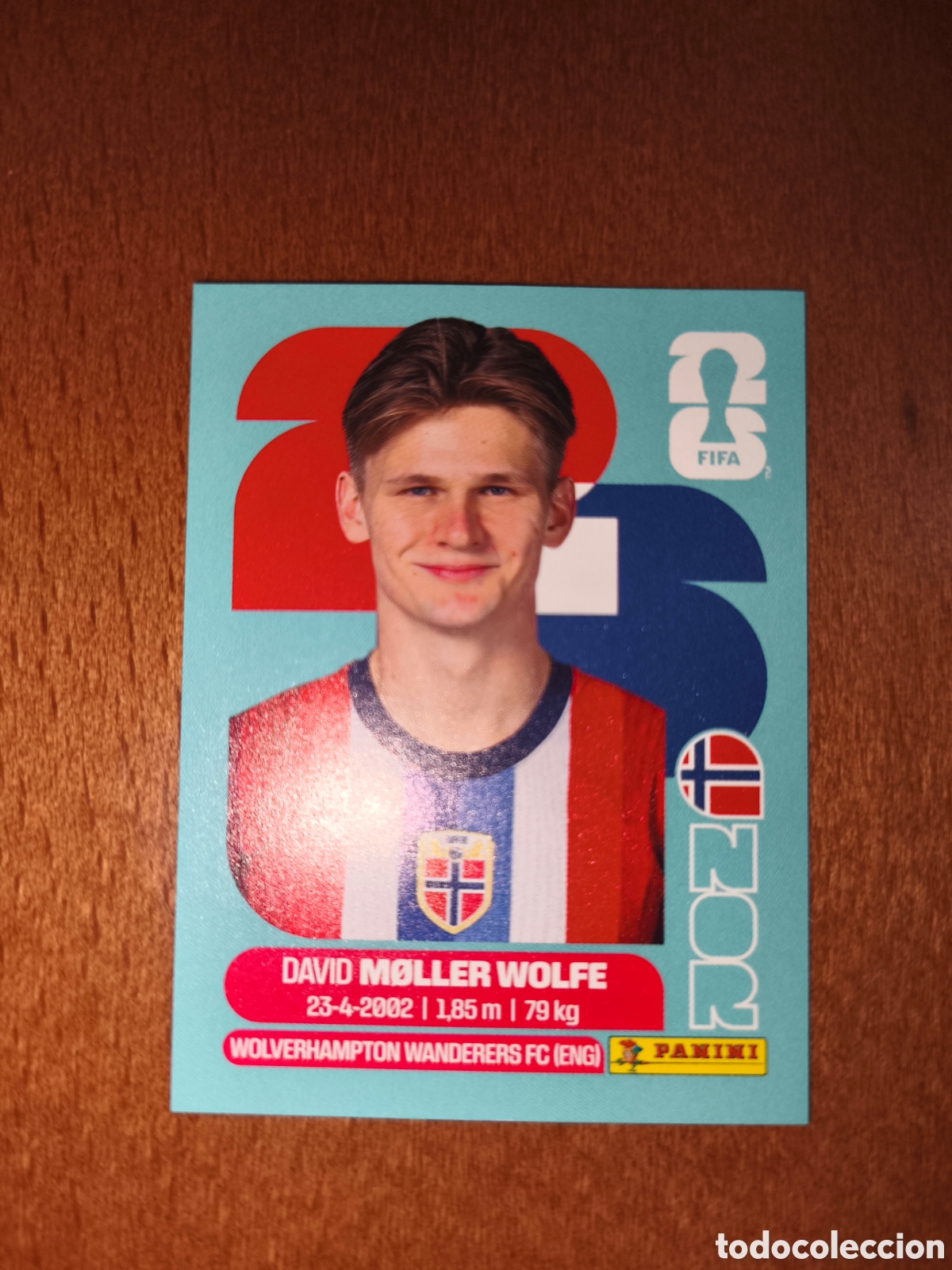 Figurine di Calcio: NOR7 David Moller Wolfe Fifa World Cup 2026 Noruega