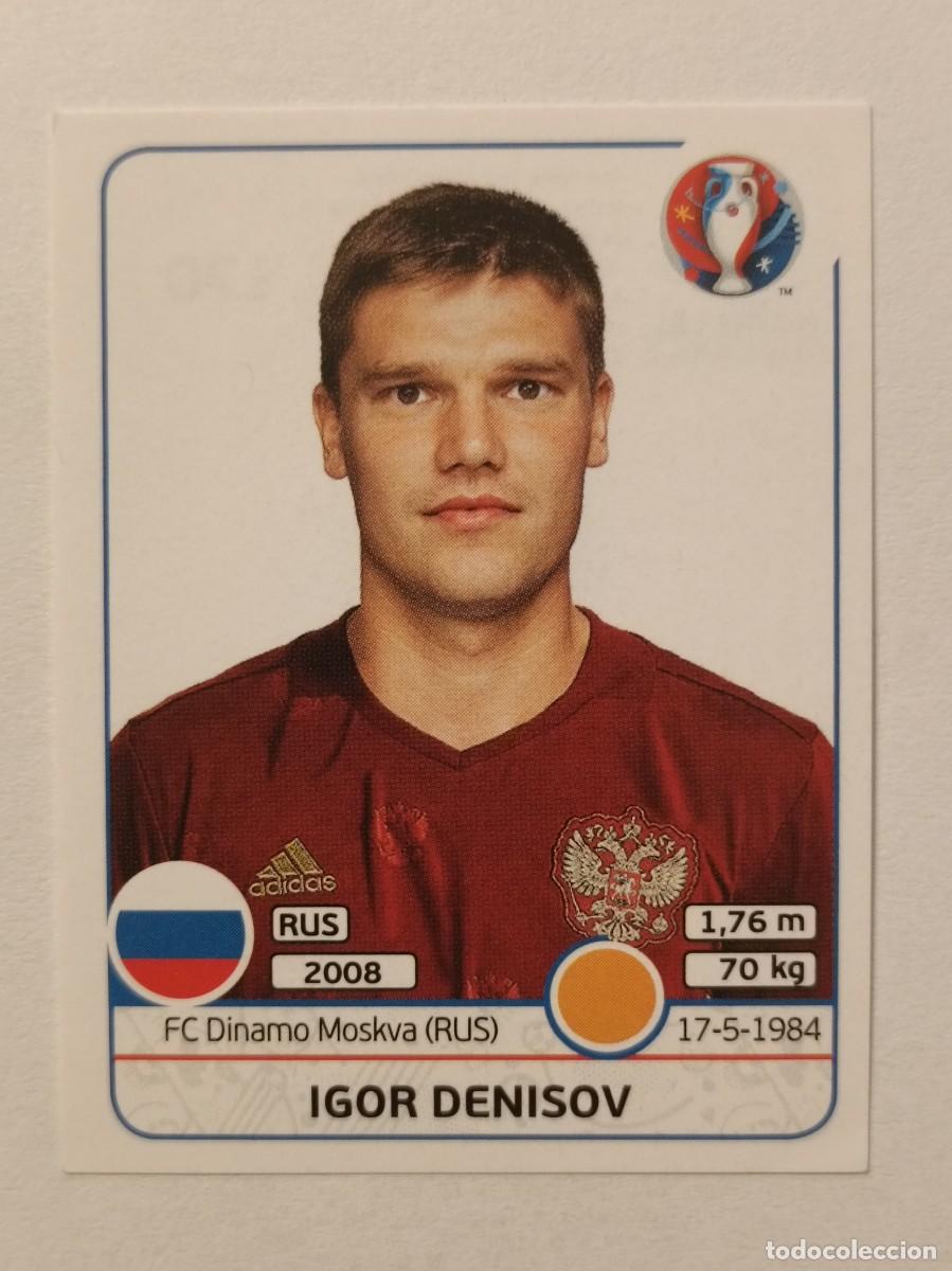 Cromos de F&uacute;tbol: #170 IGOR DENISOV (RUSIA) EURO FRANCIA 2016 PANINI