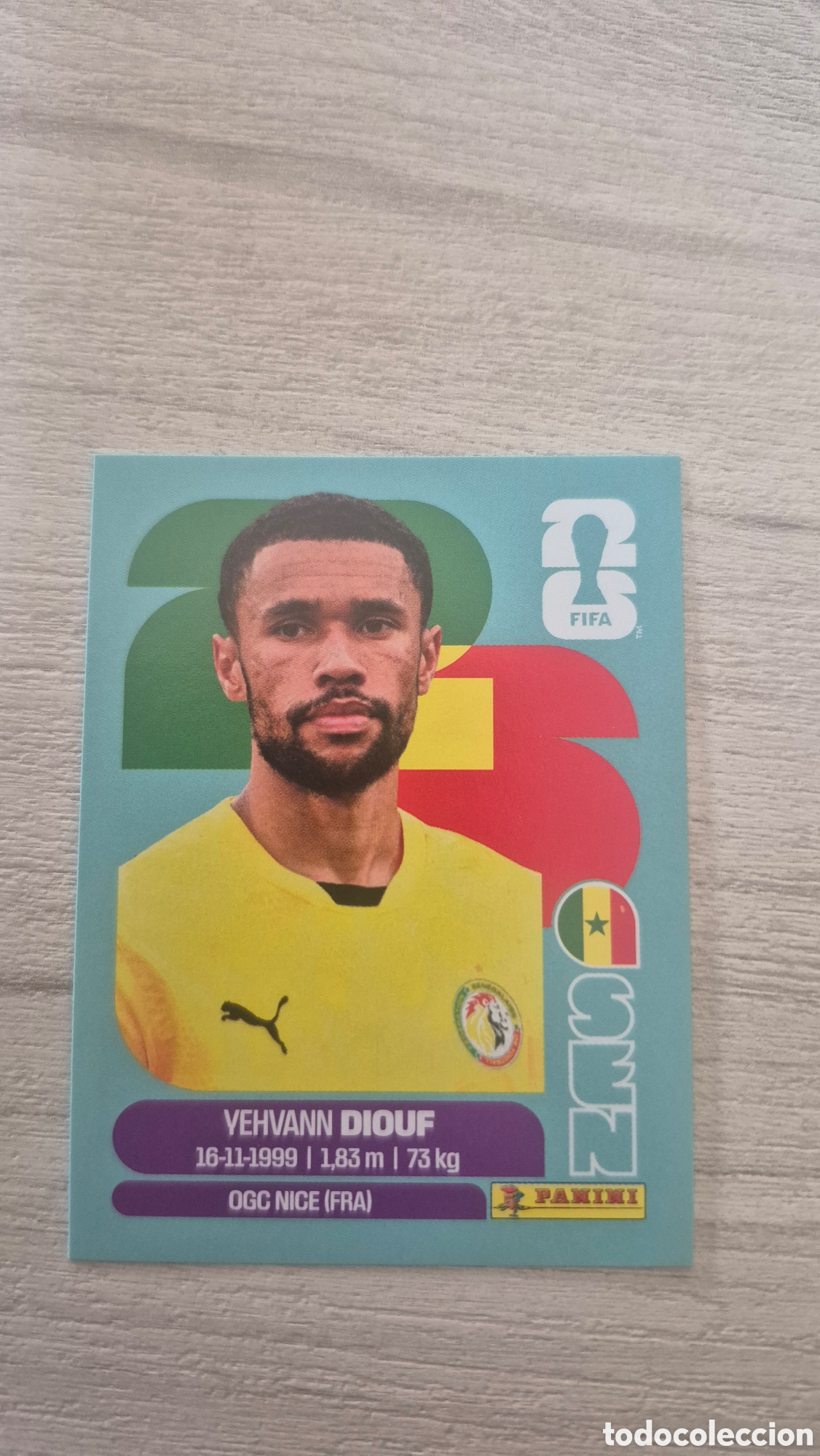 Cromos de Futebol: SEN3 Diouf FIFA World Cup 2026