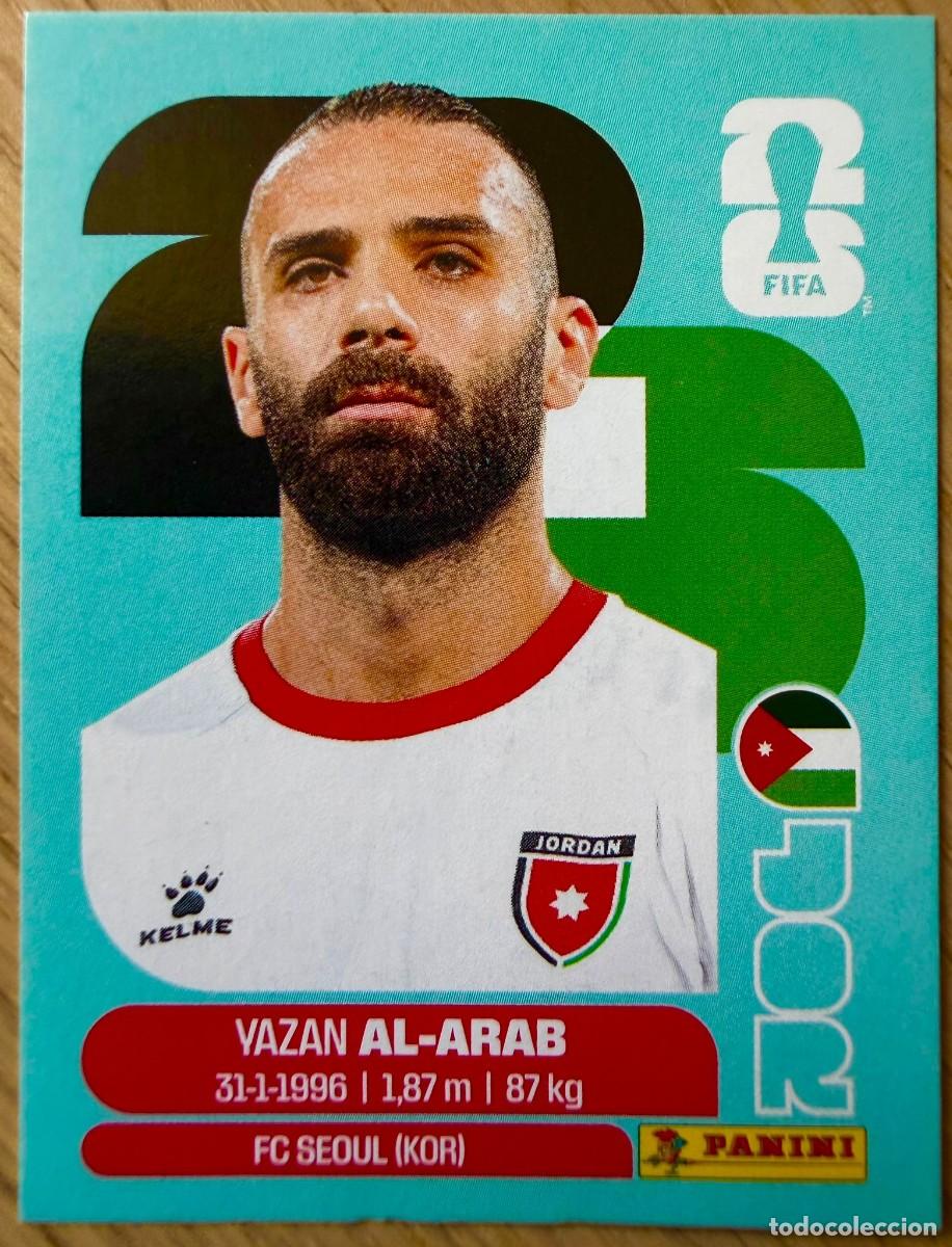 Cromos de Futebol: JOR5 JOR 5 AL ARAB JORDANIA MUNDIAL FIFA WORLD CUP 2026 26 STICKER CROMO PANINI SIN PEGAR