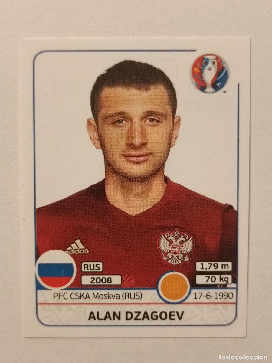 Cromos de Futebol: #171 ALAN DZAGOEV (RUSIA) EURO FRANCIA 2016 PANINI