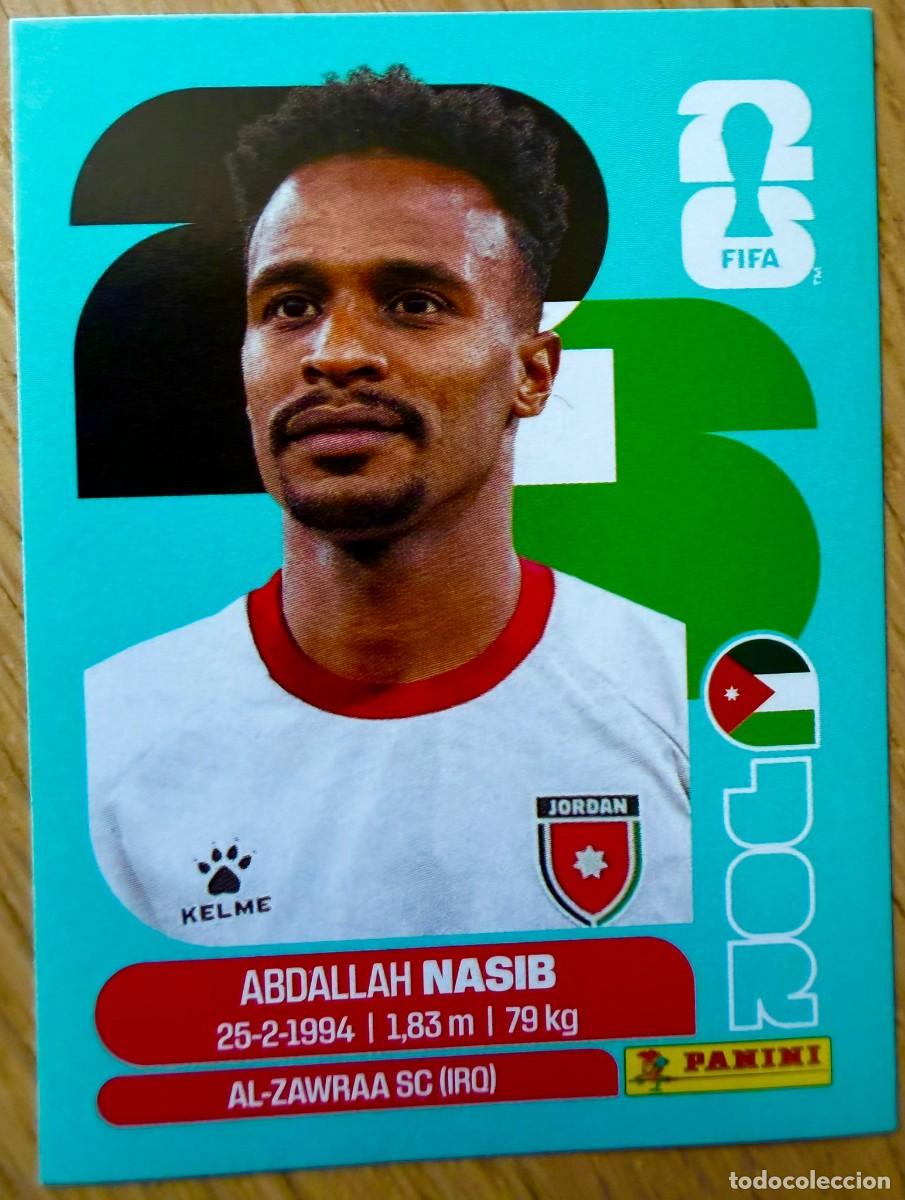 Cromos de Futebol: JOR6 JOR 6 NASIB JORDANIA MUNDIAL FIFA WORLD CUP 2026 26 STICKER CROMO PANINI SIN PEGAR