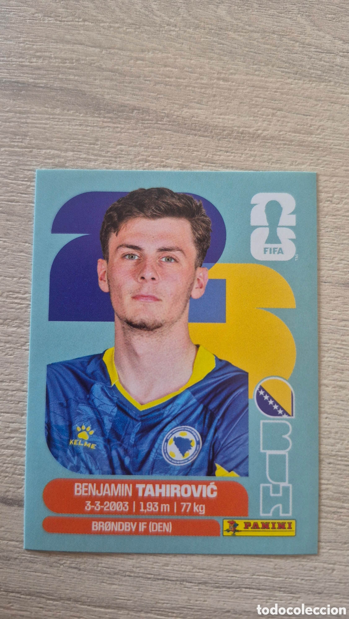 Fu&szlig;ball-Sticker: BIH9 Tahirović FIFA World Cup 2026