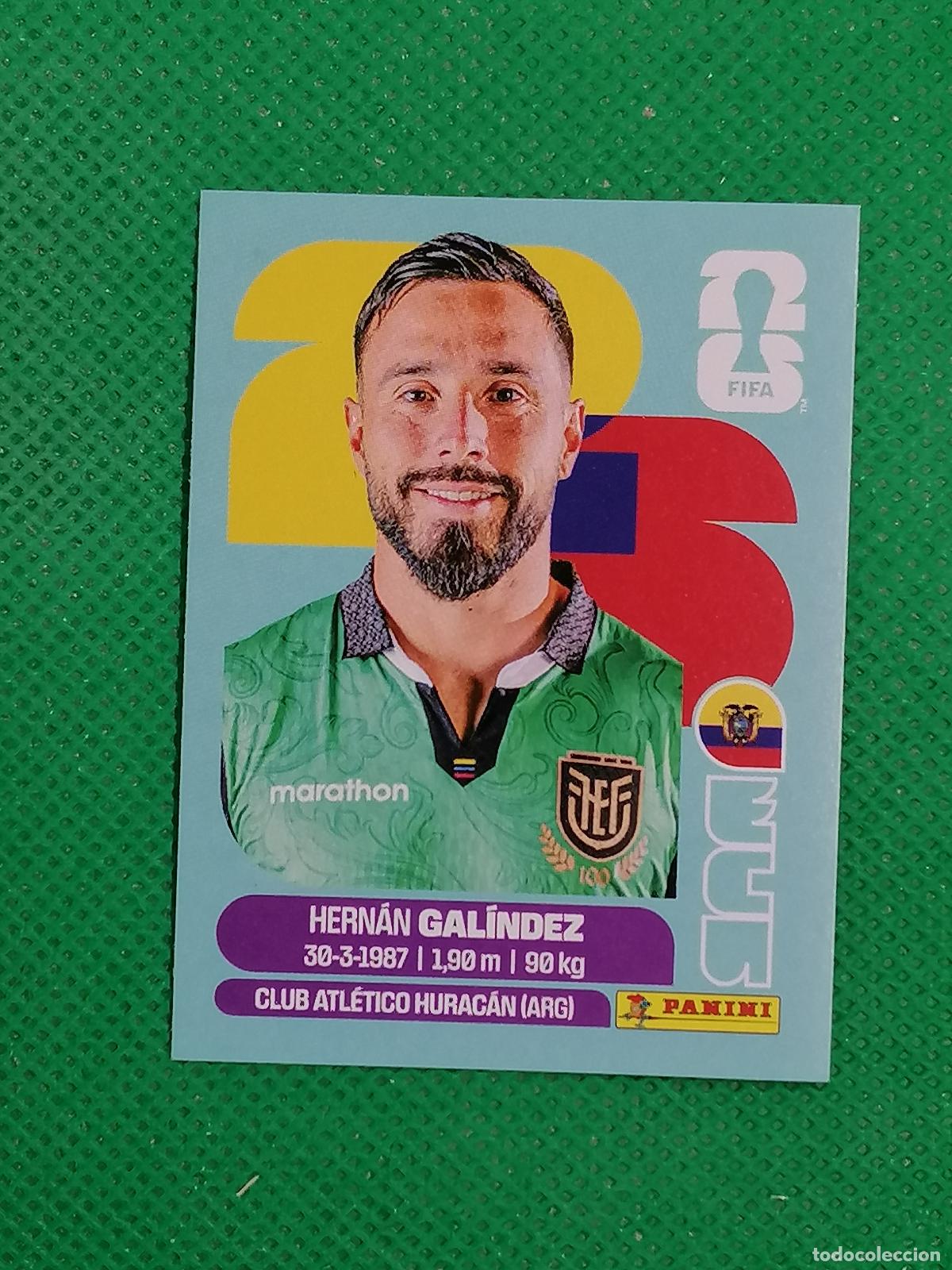 Fu&szlig;ball-Sticker: ECU 2 ECU2 HERNAN GALINDEZ ECUADOR ⚽ PANINI FIFA MUNDIAL WORLD CUP 26 2026 STICKER ⚽