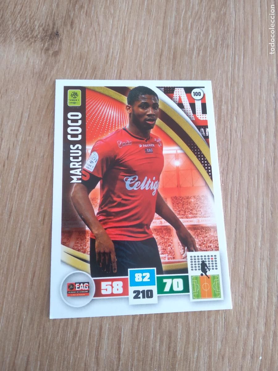 Football Stickers: 100 MARCUS COCO GUINGAMP CROMO FUTBOL PANINI LIGA FRANCIA 2016-2017 FOOT LIGUE 1 ADRENALYN 16-17