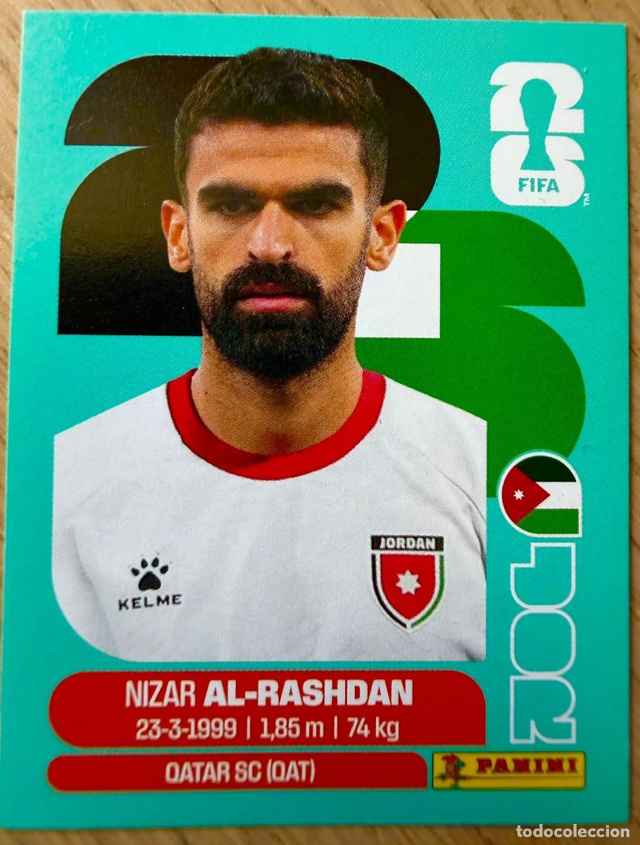 Fu&szlig;ball-Sticker: JOR10 JOR 10 AL RASHDAN JORDANIA MUNDIAL FIFA WORLD CUP 2026 26 STICKER CROMO PANINI SIN PEGAR